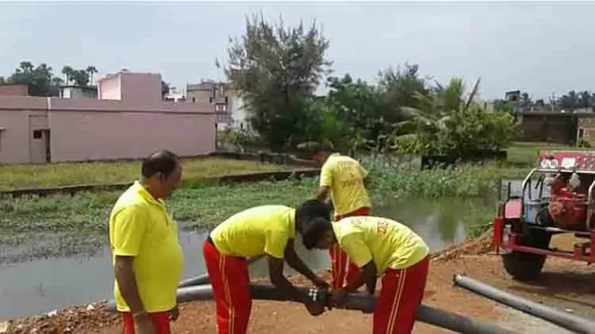 OTV Impact: Puri admin wakes up; dewatering in waterlogged localities begin
