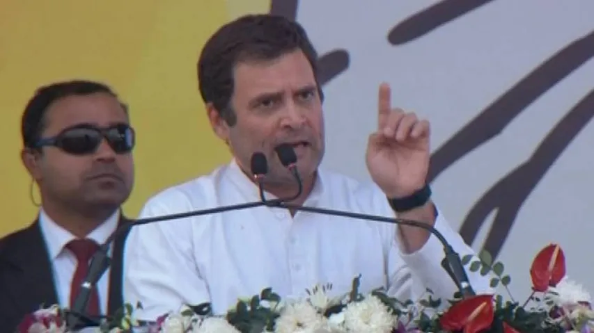Rahul Gandhi fires salvo at CM Naveen, PM Modi