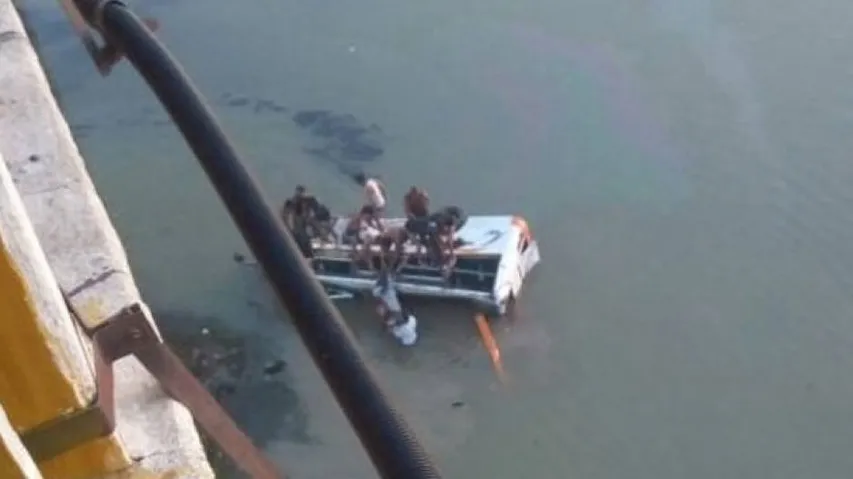 Passenger bus falls into river in Rajasthan, 30 killed