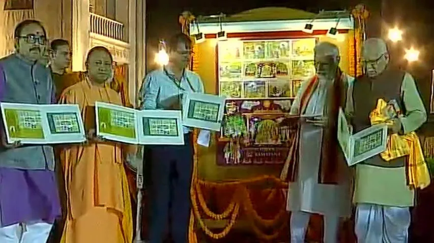 Modi releases postal stamp on Ramayana