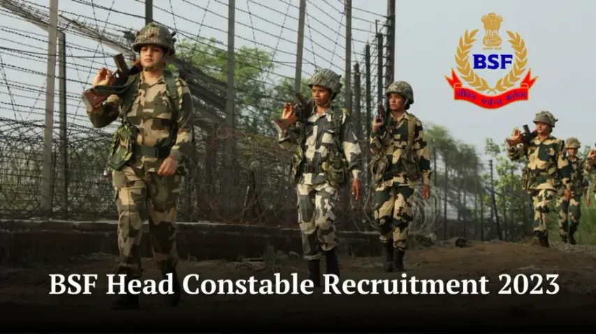 BSF Head Constable Recruitment 2023: Big opportunity for class 10 pass out candidates, check details