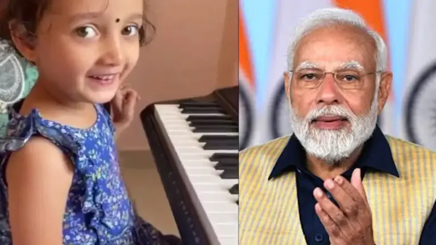 PM Modi hails 'exceptional talent' of little girl Shalmalee after her piano playing video goes viral