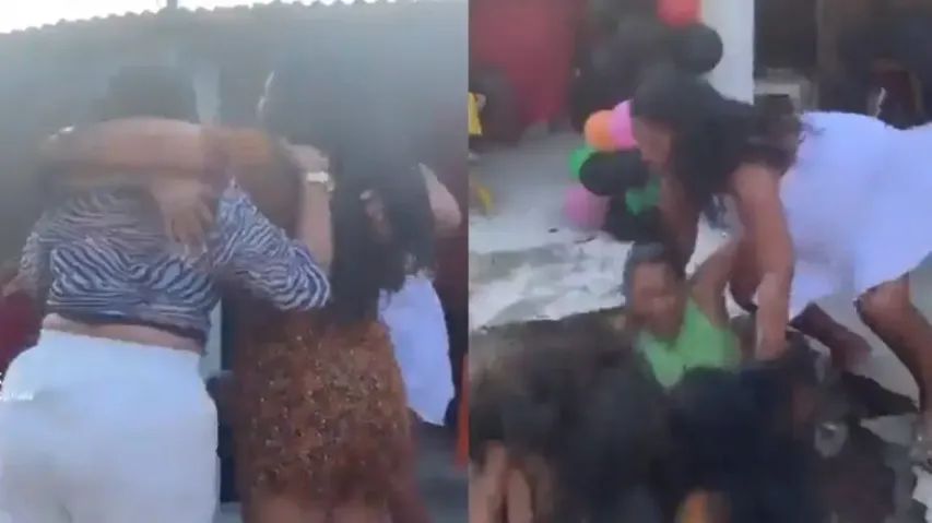 Sinkhole swallows group of girls while dancing, watch spine-chilling video