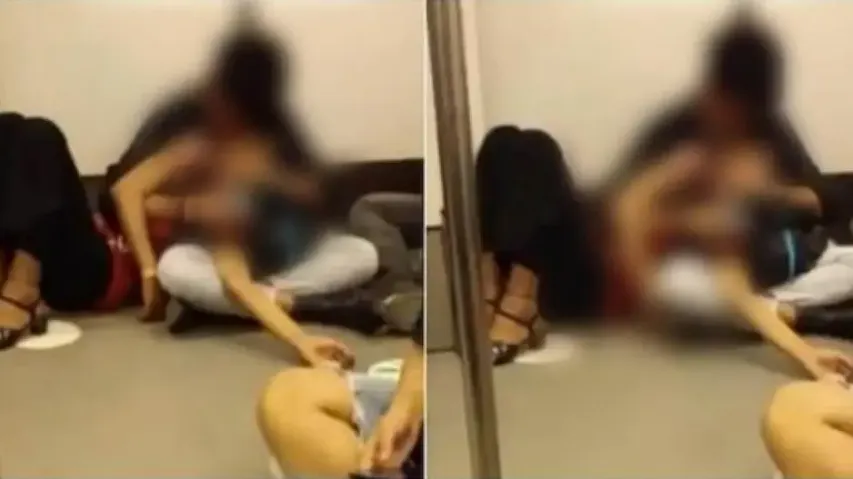 Another video of couple kissing goes viral, Delhi Metro issues statement for commuters