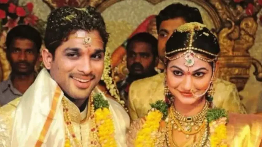 Allu Arjun’s wedding videos goes viral; fans say ‘Biwi Ke Aage Toh Pushpa Bhi Jhukega’