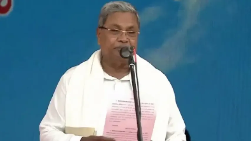 Siddaramaiah takes oath as CM
