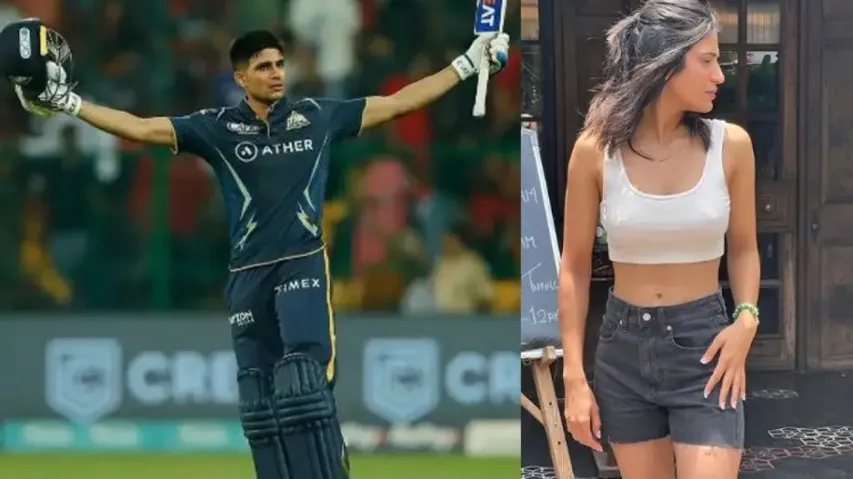 Shubman Gill & his sister Shahneel