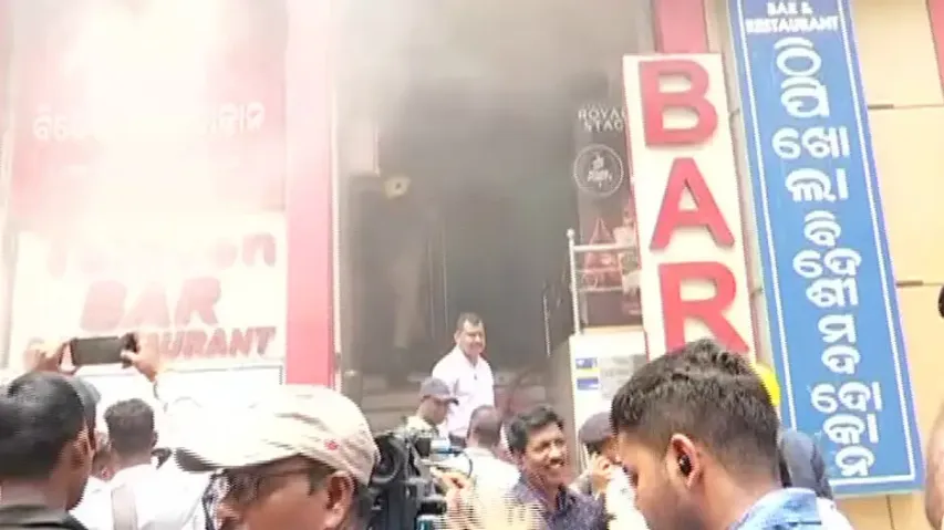 Major fire breaks out in multi-complex in Bhubaneswar, four trapped inside rescued unhurt 