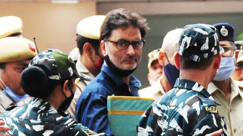 Yasin Malik security lapse case: Delhi prison authorities suspend four officers