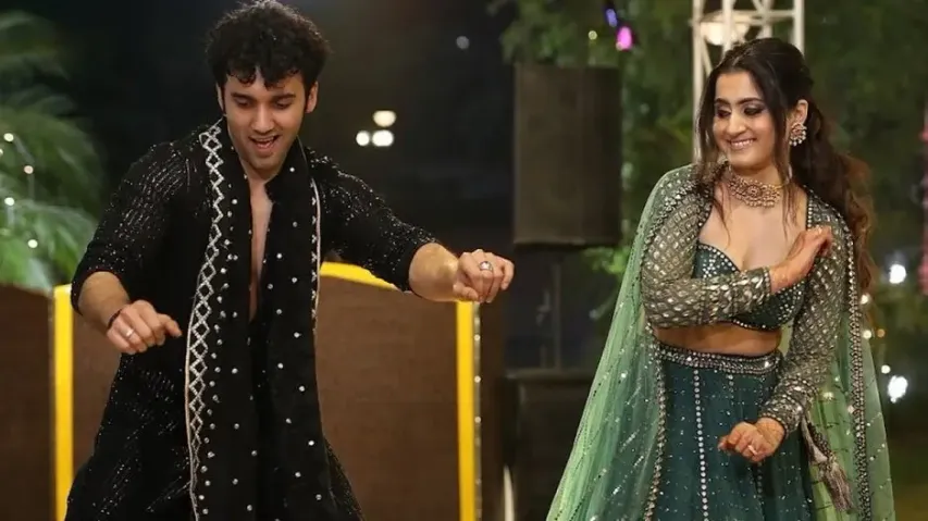 Bride and groom set stage on fire with dance on Bole Chudiyan