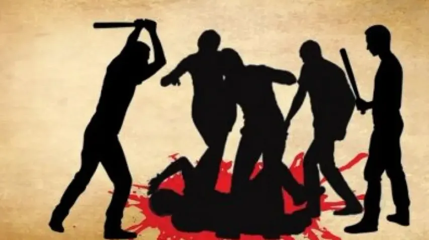 Mob thrashes muslim kidnapper 