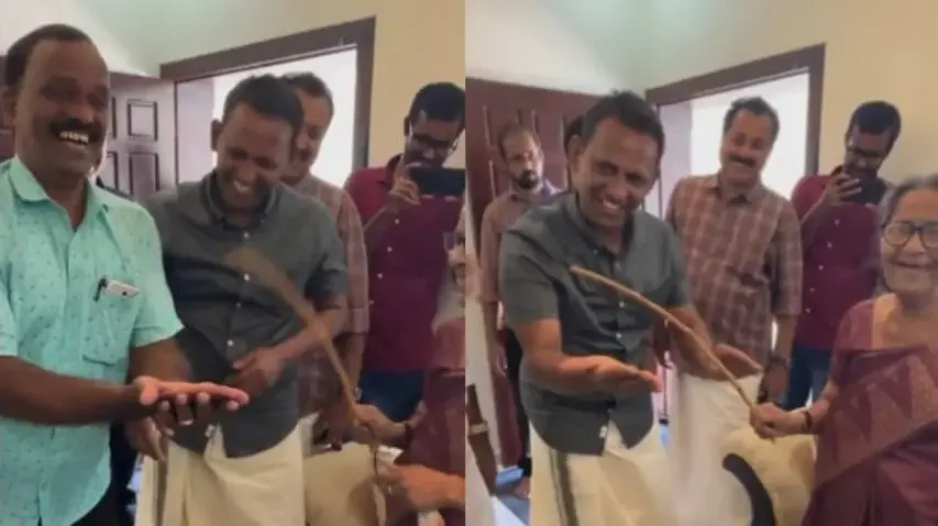 IAS, IFS and IPS officers meet their school teacher, heart-touching moment goes viral