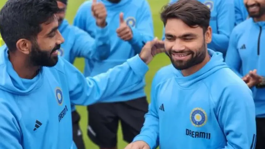 Rinku Singh and Jasprit Bumrah 