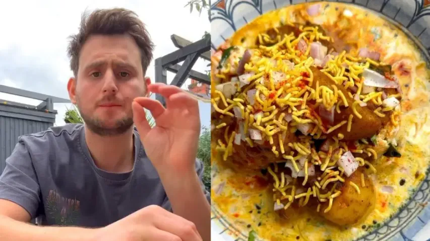 UK chef makes Odia street food Dahibara Aludum from scratch
