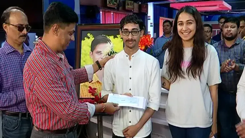OTV’s 2nd Arindam Das Memorial Scholarship awarded to Amlan Nanda 