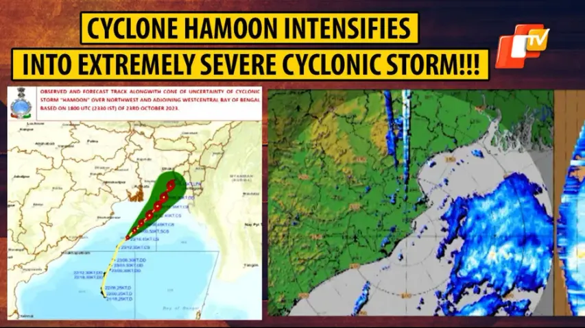 Cyclone Hamoon Turns Into Extremely Severe Cyclonic Storm
