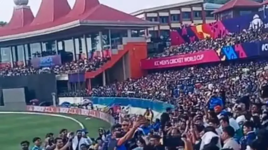 Australian fan chants ‘Bharat Mata Ki Jai’ & ‘Jai Shri Ram’ 