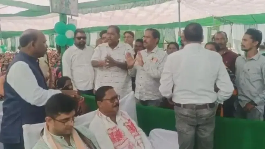 Viral video: Congress MLA's supporters create ruckus at Ama Odisha Nabin Odisha programme 