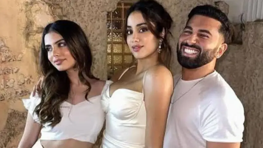 Orry with Janhvi Kapoor 