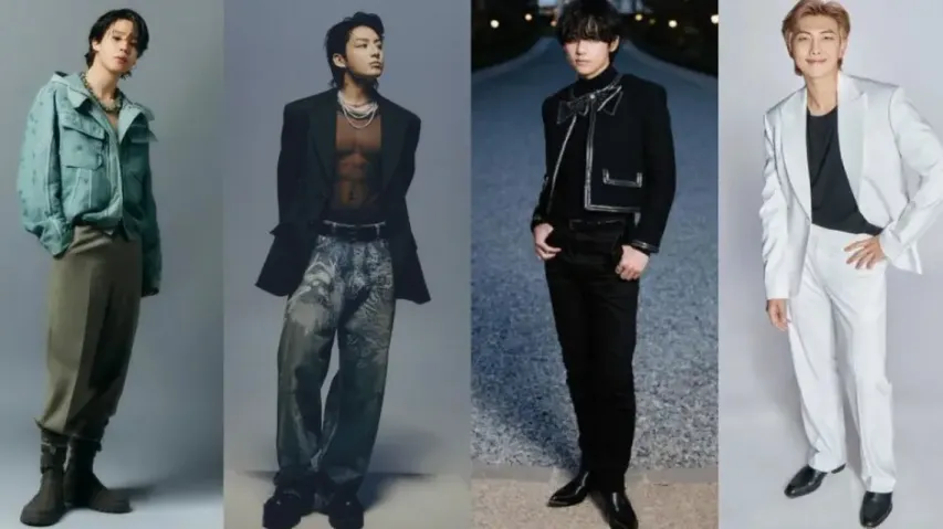 BTS’ Jimin, Jung Kook, V, and RM