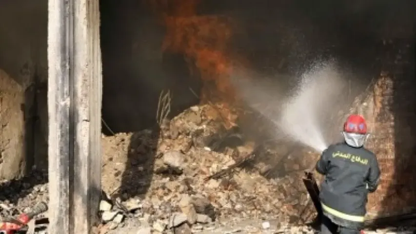 14 dead in building fire in Iraq's Erbil province