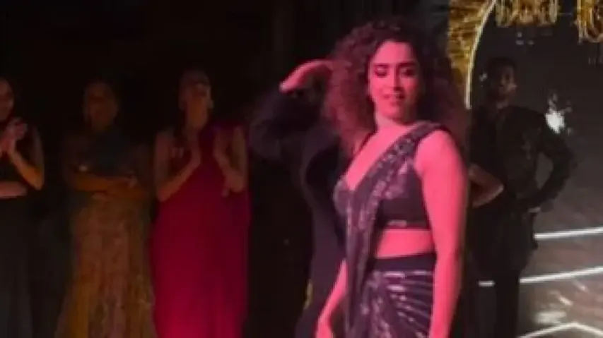 Sanya Malhotra dances to SRK’s song at her sister’s sangeet ceremony; watch