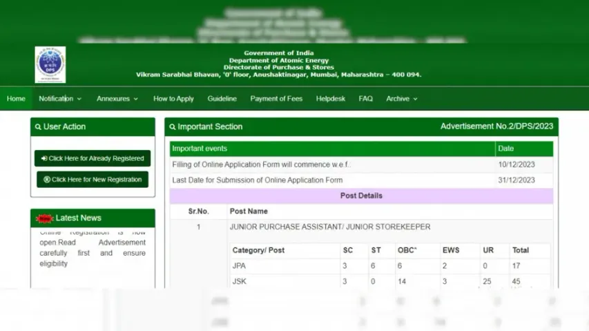 DPSDAE Recruitment 2023