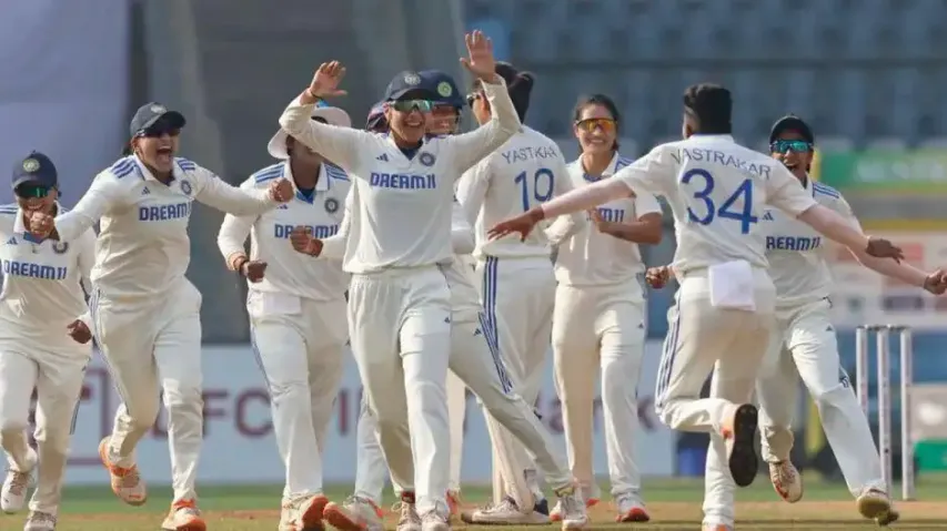 India women's team rewrite history, register first-ever Test win over Australia