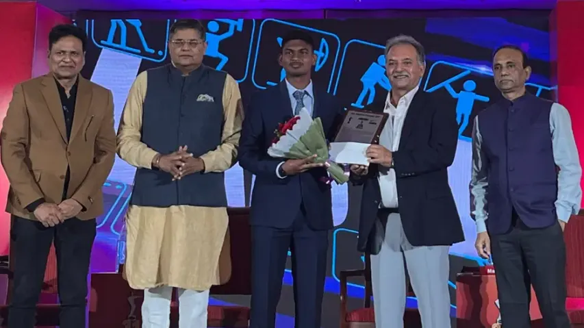 Debasis Sahoo receives Ekalabya Puraskar 2023