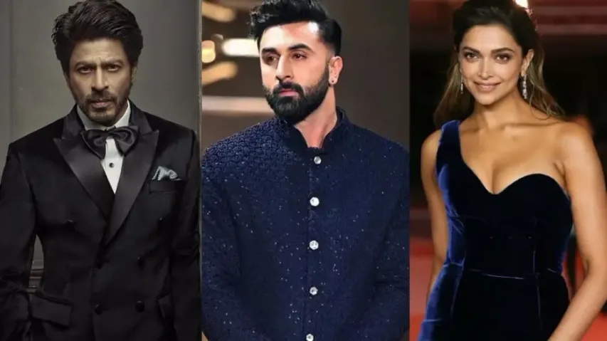 Shah Rukh Khan, Ranbir Kapoor, Deepika Padukone