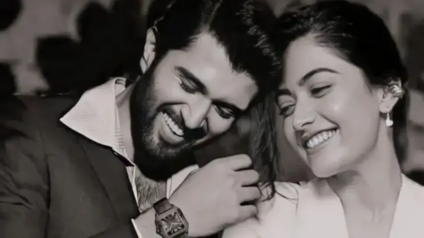 Vijay Deverakonda and Rashmika Mandanna