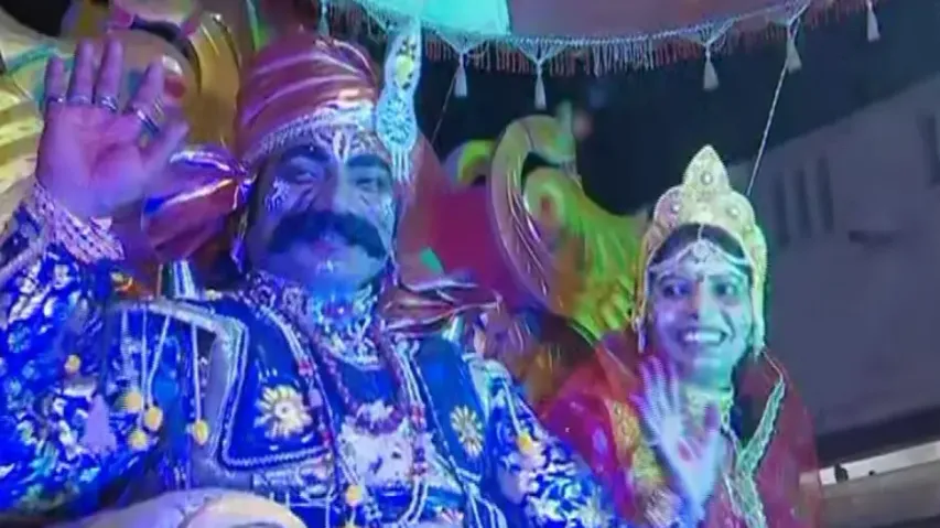 Bargarh Dhanu Yatra kicks off on colourful note