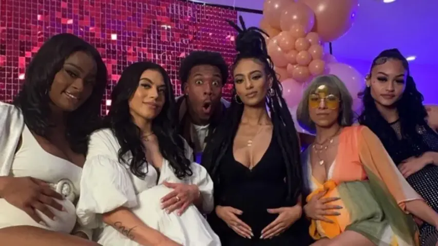 Youth hosts joint baby shower for his 5 women partners