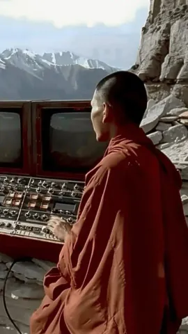 Monks Crafting Analog Devices In Hill Area Scenes!