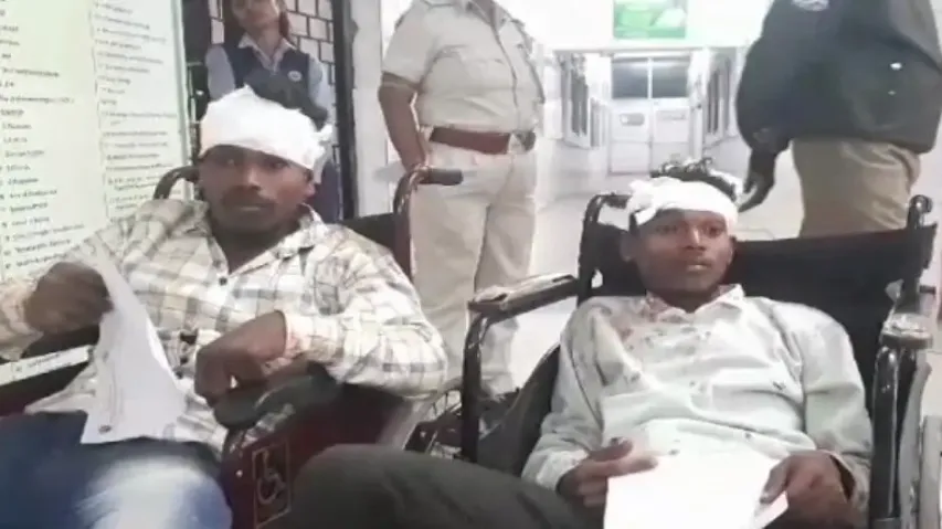 Injured Passengers Of Pickup Van