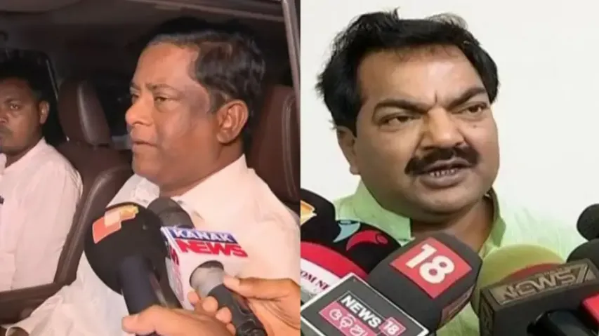 BJD leaders Umakant Samantaray, Sanjay Dasburma bury hatchet?