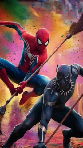 AI Envisions Superheroes Cleaning Up India After Holi Celebration