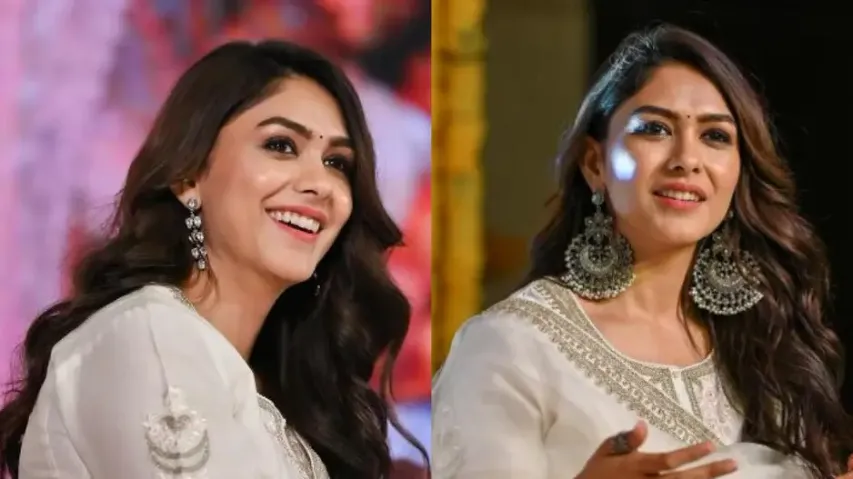 Mrunal Thakur looks like an 'Angel, straight from heaven' in white dress