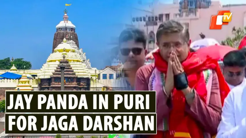 Baijayant Panda, Jagganath Temple, Puri 