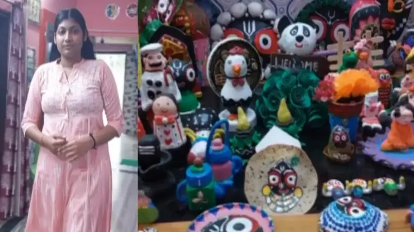 Meet Odisha girl who transforms useless into useful 