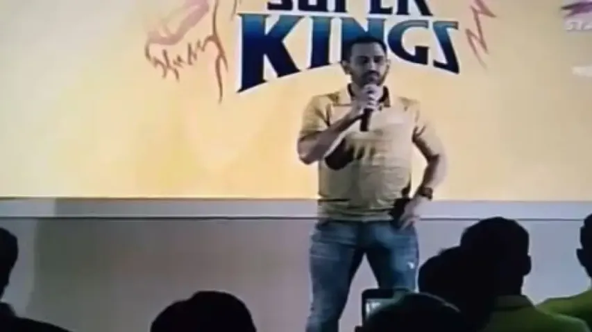 MS Dhoni breaks down, fails to control his tears as he speaks about CSK's tough time