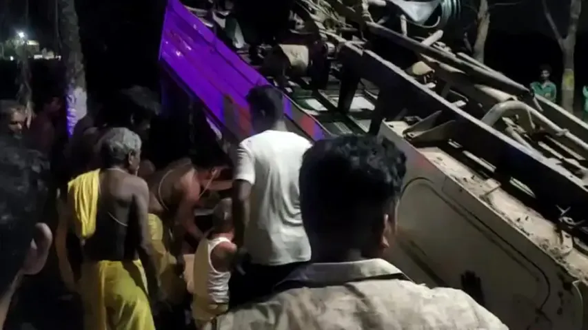 Road accident in Ganjam