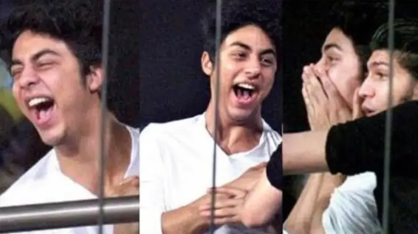 Aryan Khan spotted smiling in video with rumoured girlfriend Larissa Bonesi