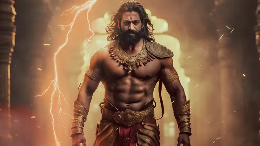 Yash Imagined as Ravana