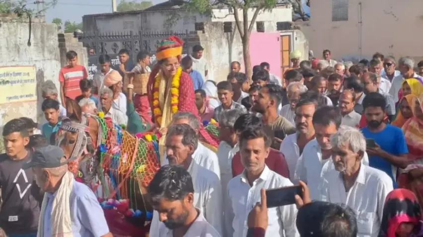 Mrinalika Rathod returns to village as IAS officer