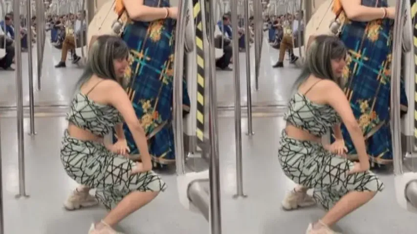 Delhi Metro: Girl’s ‘obscene’ dance on Bhojpuri song sparks outrage