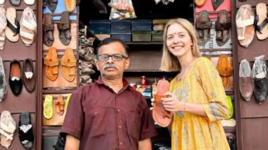 Russian girl ‘spellbound’ after Indian cobbler speaks fluent English