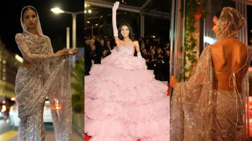 Nancy Tyagi at the Cannes Red Carpet 2024