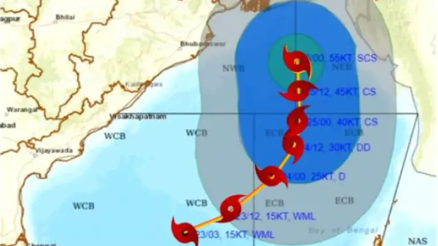 IMD allays cyclone scare in Odisha, says no direct impact 