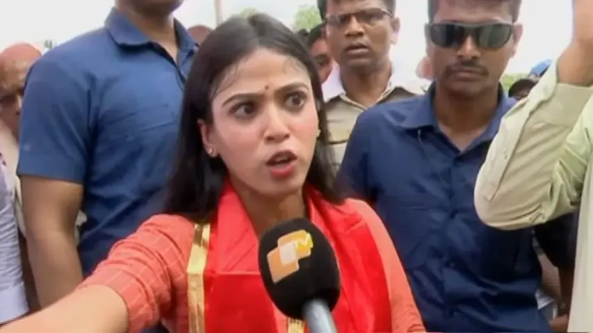 BJP candidate Upasana Mohapatra accuses presiding officer of misbehaving with people inside booth